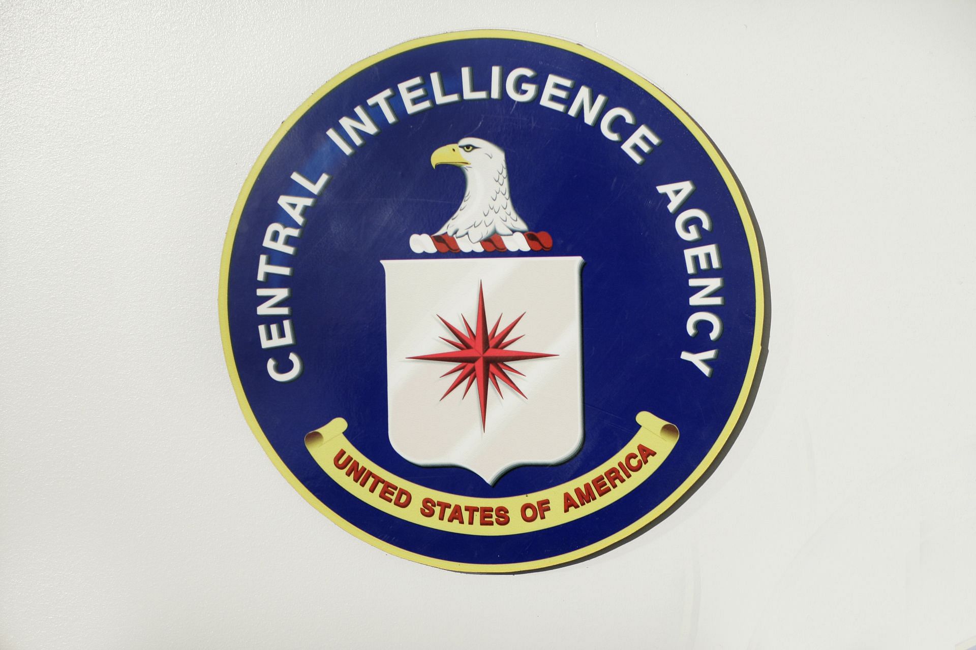 USA - Government - CIA Seal at the National Security Agency - Source: Getty